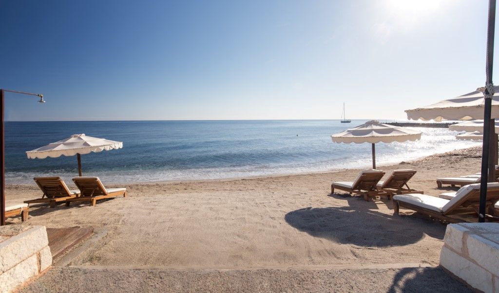 Mitsis Selection Laguna Hersonissos  Exterior foto Beach at the Hotel